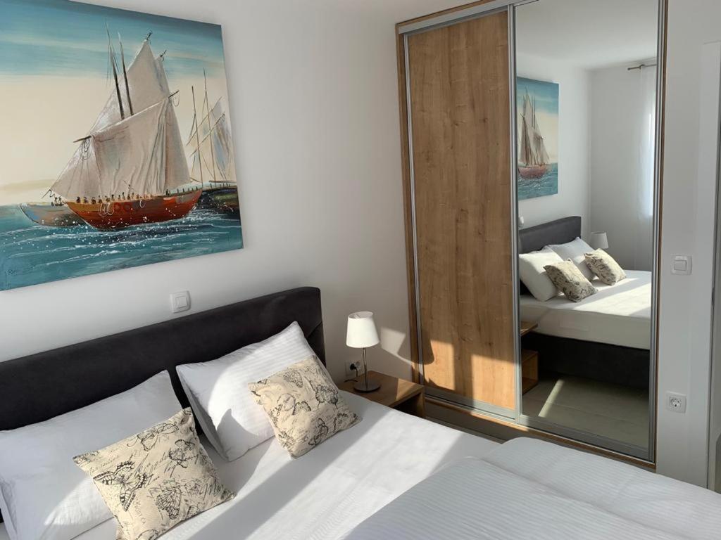 Apartmani Sunside Нин Экстерьер фото